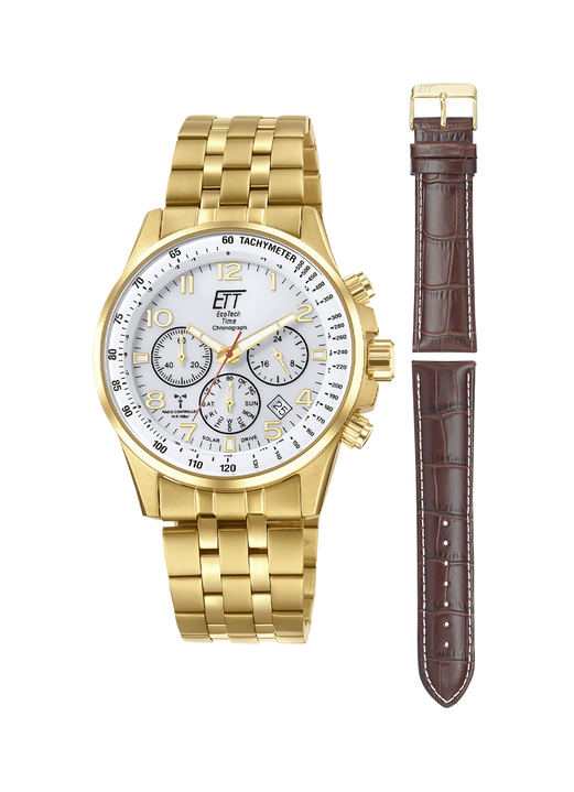 Funk-Solaruhren - Funk-Solar-Herrenuhr ETT EGS-11614-42MS, in Farbe  Ansicht 2