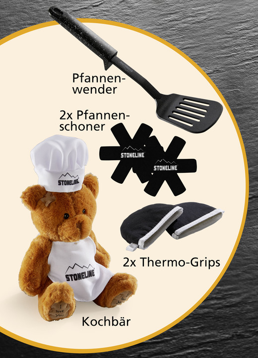 Töpfe, Pfannen & Bräter - STONELINE® Kochtopf-Set, 15-teilig Ansicht 2 Töpfe, Pfannen & Bräter - STONELINE® Kochtopf-Set, 15-teilig, in Farbe CREME Ansicht 2
