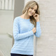 Pullover - Pullover im Mustermix, in Größe 036 bis 052, in Farbe BLEU – Farbe BLEU – Ansicht 1