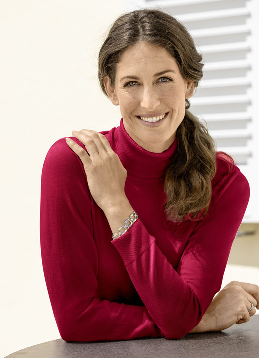 Pullover - Pullover in weich fließender Qualität Ansicht 6 Pullover - Pullover in weich fließender Qualität, in Größe 036 bis 052, in Farbe SCHWARZ Ansicht 6