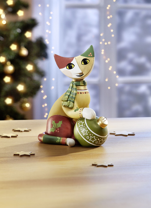 - Goebel Exklusiv-Weihnachtskatze 2024, in Farbe BUNT