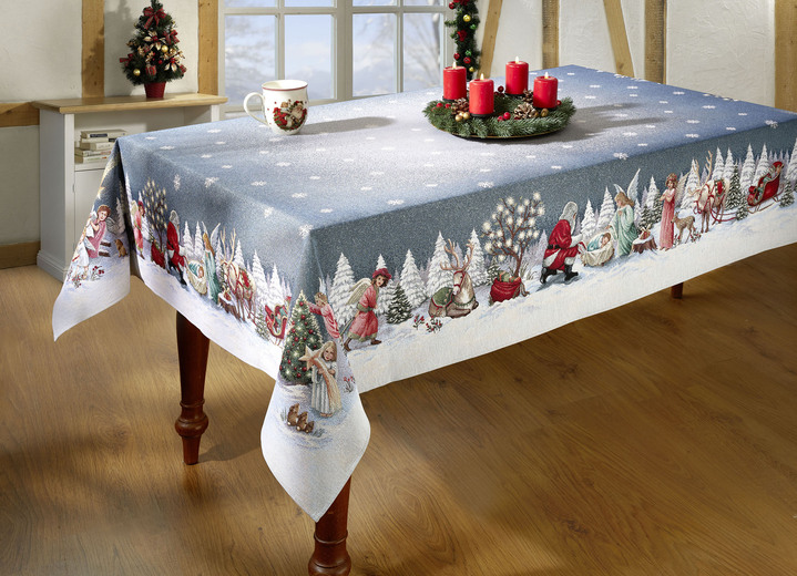 Tischdecken - Tisch- und Raumdekoration aus Gobelin, in Größe 100 (2 Platzsets, 33/ 45 cm) bis 404 (Kissenbezug, 45/ 45 cm), in Farbe BUNT Ansicht 3