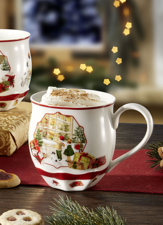 Porzellan - Porzellan-Schale aus dem Hause Villeroy & Boch, in Farbe WEISS-ROT, in Ausführung Schale klein Ansicht 3