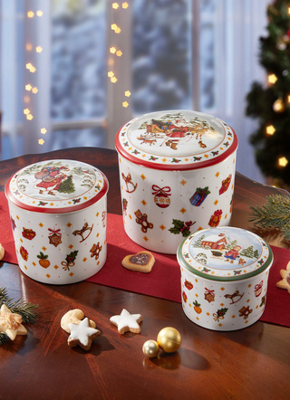Aufbewahrungsdose „Happy Wintertime“ von Hutschenreuther