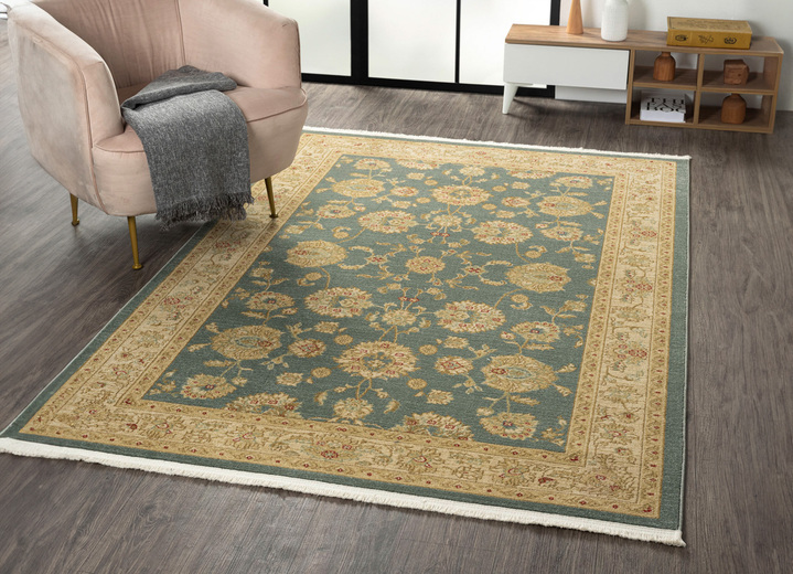 Klassisch - Brücke und Teppiche mit Orient-Optik Ansicht 12 Klassisch - Brücke und Teppiche mit Orient-Optik, in Größe 185 (Brücke, 140x200 cm) bis 282 (Teppich, 200x290 cm), in Farbe CREME Ansicht 12