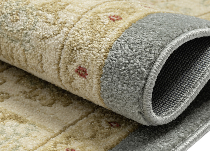 Klassisch - Brücke und Teppiche mit Orient-Optik Ansicht 3 Klassisch - Brücke und Teppiche mit Orient-Optik, in Größe 185 (Brücke, 140x200 cm) bis 282 (Teppich, 200x290 cm), in Farbe DUNKELBLAU Ansicht 3