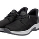 Slipper & Schnürschuhe - Rieker Sneaker mit verstärkter Hinterkappe für einfaches Einschlüpfen, in Größe 040 bis 047, in Farbe SCHWARZ – Farbe SCHWARZ – Ansicht 3