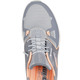 Slipper & Schnürschuhe - SKECHERS Sneaker mit geformter Slip-Ins Fersenplatte, in Größe 036 bis 041, in Farbe GRAU-ORANGE – Farbe GRAU-ORANGE – Ansicht 2