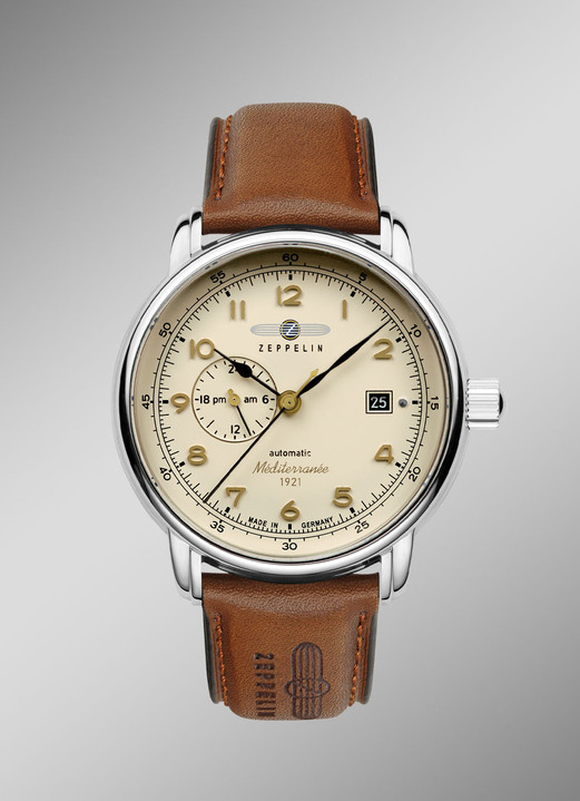 Zeppelin - Zeppelin-Automatik-Herrenuhr, in Farbe  Ansicht 1
