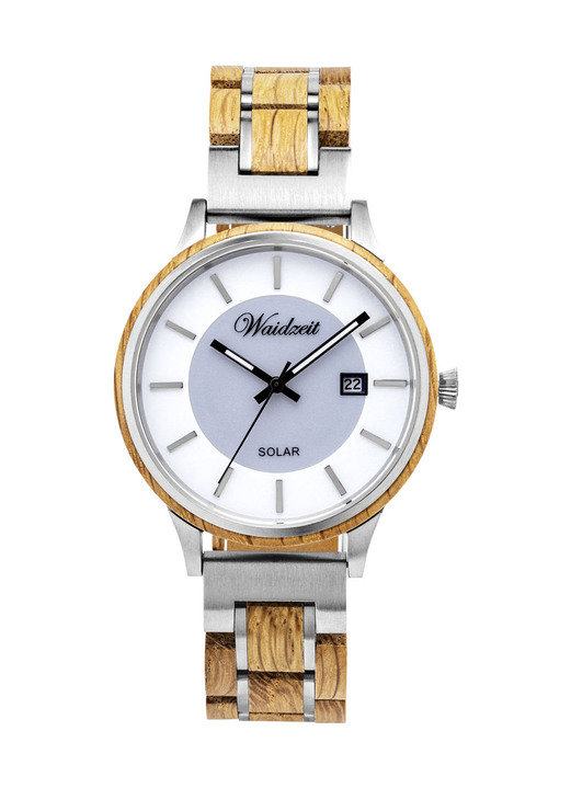 Solaruhren - Waidzeit Solar-Herrenuhr, in Farbe  Ansicht 2