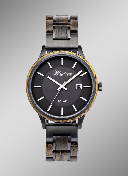 Solaruhren - Waidzeit Solar-Herrenuhr, in Farbe  Ansicht 1