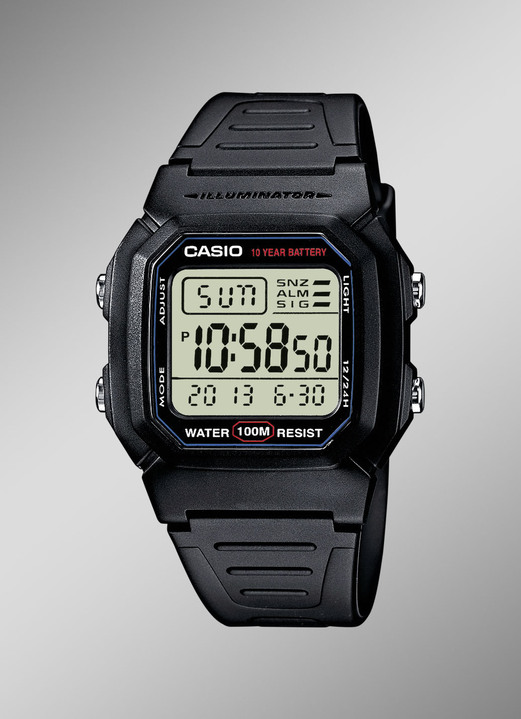 Casio -  Casio Illuminator Digital-Herrenuhr, in Farbe  Ansicht 1