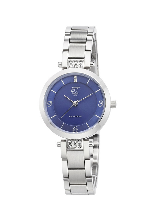 ETT - ETT-Solar-Damenuhr mit Quarzuhrwerk, in Farbe  Ansicht 2