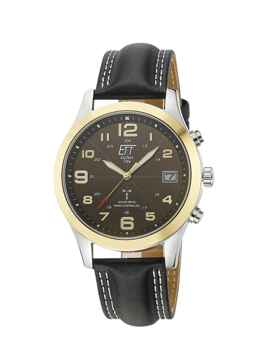 ETT - Funk-Solar-Herrenuhr, in Farbe  Ansicht 2