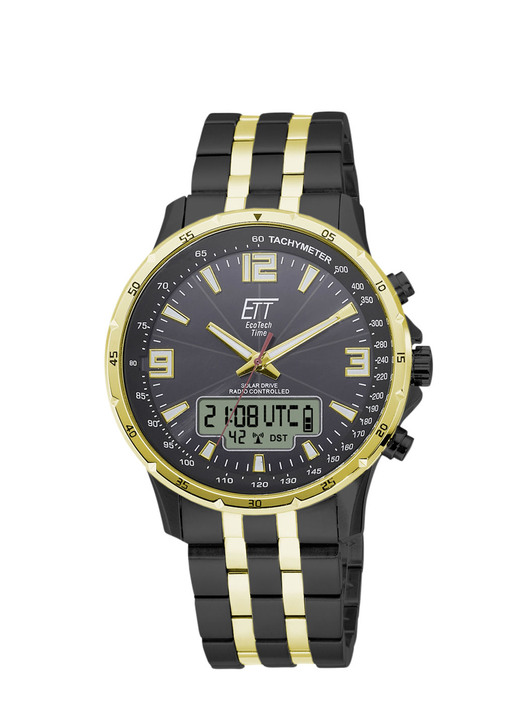 ETT - Funk-Solar-Herrenuhr, in Farbe  Ansicht 2