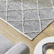 Modern - Moderne Brücken und Teppiche aus 100% Baumwolle – Farbe GRAU – Ansicht 2 Modern - Moderne Brücken und Teppiche aus 100% Baumwolle, in Größe 113 (Brücke, 70x140 cm) bis 256 (Teppich, 170x240 cm), in Farbe GRAU – Farbe GRAU – Ansicht 2