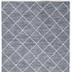 Modern - Moderne Brücken und Teppiche aus 100% Baumwolle – Farbe BLAU – Ansicht 3 Modern - Moderne Brücken und Teppiche aus 100% Baumwolle, in Größe 113 (Brücke, 70x140 cm) bis 256 (Teppich, 170x240 cm), in Farbe GRAU – Farbe BLAU – Ansicht 3