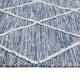Modern - Moderne Brücken und Teppiche aus 100% Baumwolle – Farbe BLAU – Ansicht 4 Modern - Moderne Brücken und Teppiche aus 100% Baumwolle, in Größe 113 (Brücke, 70x140 cm) bis 256 (Teppich, 170x240 cm), in Farbe GRAU – Farbe BLAU – Ansicht 4