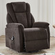 TV- & Relaxsessel - Gemütlicher TV-Sessel mit Motor und Aufstehhilfe – Farbe BRAUN – Ansicht 1 TV- & Relaxsessel - Gemütlicher TV-Sessel mit Motor und Aufstehhilfe, in Farbe CREME – Farbe BRAUN – Ansicht 1