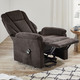 TV- & Relaxsessel - Gemütlicher TV-Sessel mit Motor und Aufstehhilfe – Farbe BRAUN – Ansicht 3 TV- & Relaxsessel - Gemütlicher TV-Sessel mit Motor und Aufstehhilfe, in Farbe CREME – Farbe BRAUN – Ansicht 3