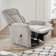 TV- & Relaxsessel - Gemütlicher TV-Sessel mit Motor und Aufstehhilfe – Farbe CREME – Ansicht 3 TV- & Relaxsessel - Gemütlicher TV-Sessel mit Motor und Aufstehhilfe, in Farbe CREME – Farbe CREME – Ansicht 3
