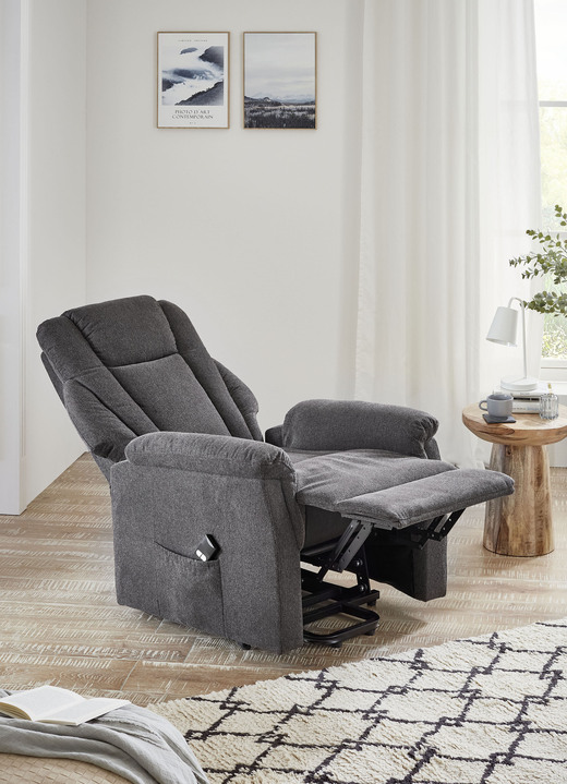 TV- & Relaxsessel - Gemütlicher TV-Sessel mit Motor und Aufstehhilfe Ansicht 6 TV- & Relaxsessel - Gemütlicher TV-Sessel mit Motor und Aufstehhilfe, in Farbe CREME Ansicht 6