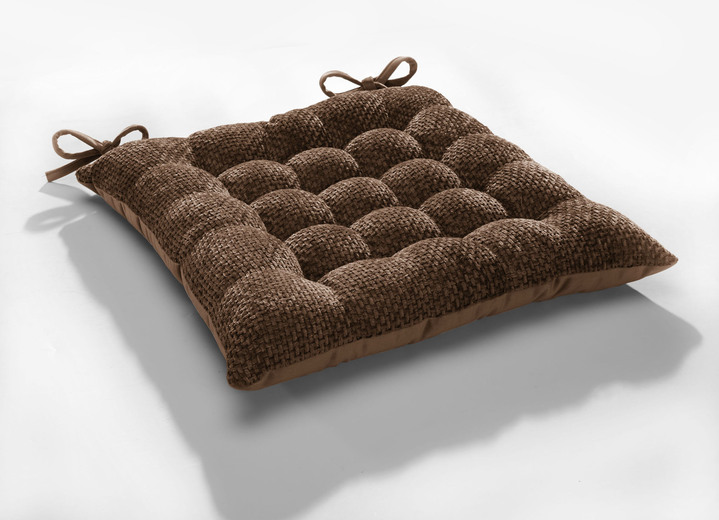 Kissenbezüge - Stuhlkissen und Kissenbezüge , in Größe 905 (Kissenbezug, 40x40 cm) bis 915 (Stuhlkissen, 38x38x 4 cm), in Farbe WEINROT Ansicht 15