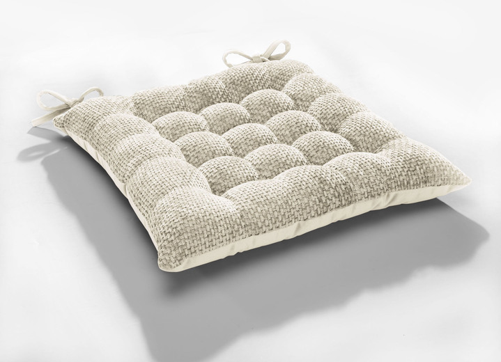 Kissenbezüge - Stuhlkissen und Kissenbezüge , in Größe 905 (Kissenbezug, 40x40 cm) bis 915 (Stuhlkissen, 38x38x 4 cm), in Farbe WEINROT Ansicht 4