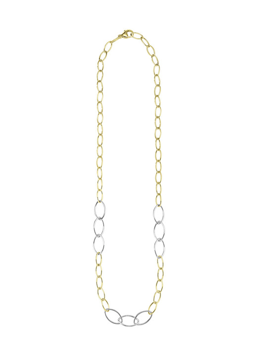 Halsketten & Armbänder - Stilvolle Eleganz: Halskette in Bicolor, in Farbe  Ansicht 2