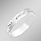 Ringe - Partnerring mit Diamantmuster – Ansicht 1 Ringe - Partnerring mit Diamantmuster, in Größe 160 bis 240, in Farbe  – Ansicht 1