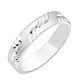 Ringe - Partnerring mit Diamantmuster – Ansicht 3 Ringe - Partnerring mit Diamantmuster, in Größe 160 bis 240, in Farbe  – Ansicht 3