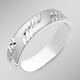Ringe - Partnerring mit Diamantmuster – Ansicht 2 Ringe - Partnerring mit Diamantmuster, in Größe 160 bis 240, in Farbe  – Ansicht 2
