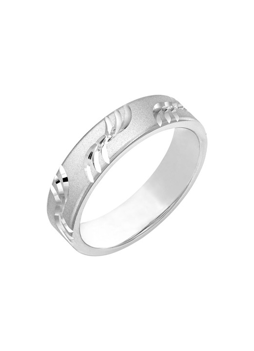 Ringe - Partnerring mit Diamantmuster Ansicht 4 Ringe - Partnerring mit Diamantmuster, in Größe 160 bis 240, in Farbe  Ansicht 4