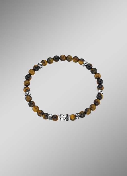 Halsketten & Armbänder - Kraftvolles Armband mit tibetischen Symbolen, in Farbe  Ansicht 1