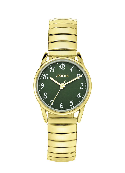 Quartzuhren - Quartz-Partneruhr, in Farbe , in Ausführung Damenuhr Ansicht 2