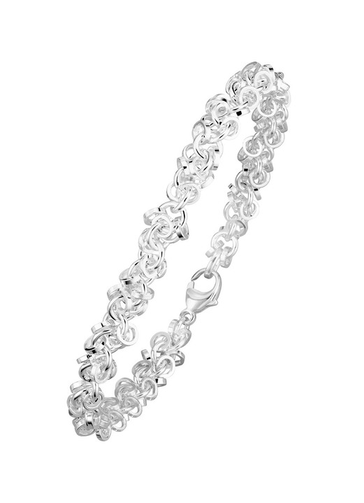 Halsketten & Armbänder - Filigranes Armband in Silber 925/- fein, in Farbe  Ansicht 3
