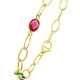 Halsketten & Armbänder - Farbenfrohe Eleganz: Armband mit Quarzen in verschiedenen Farben – Ansicht 3 Halsketten & Armbänder - Farbenfrohe Eleganz: Armband mit Quarzen in verschiedenen Farben, in Farbe  – Ansicht 3