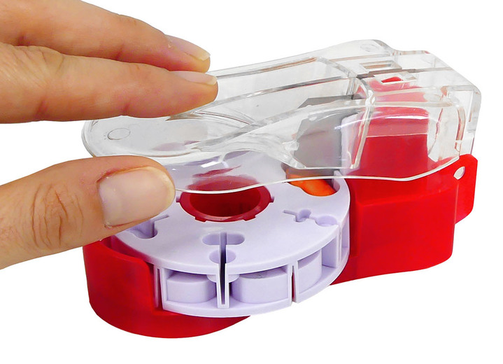 Sonstiges - Wellys® Tablettenteiler Multi-Größen, in Farbe ROT-WEISS Ansicht 1