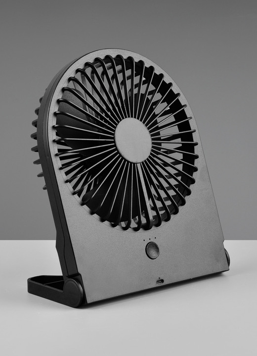 Raumklima - Tischventilator, in Farbe SCHWARZ Ansicht 1