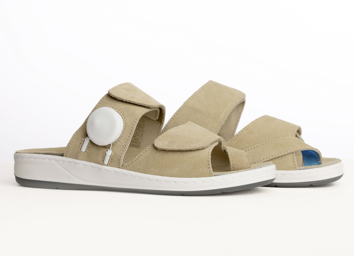 Komfortschuhe - Therapie-Sandale Hallux valgus, in Größe 036 bis 043, in Farbe SAND Ansicht 2