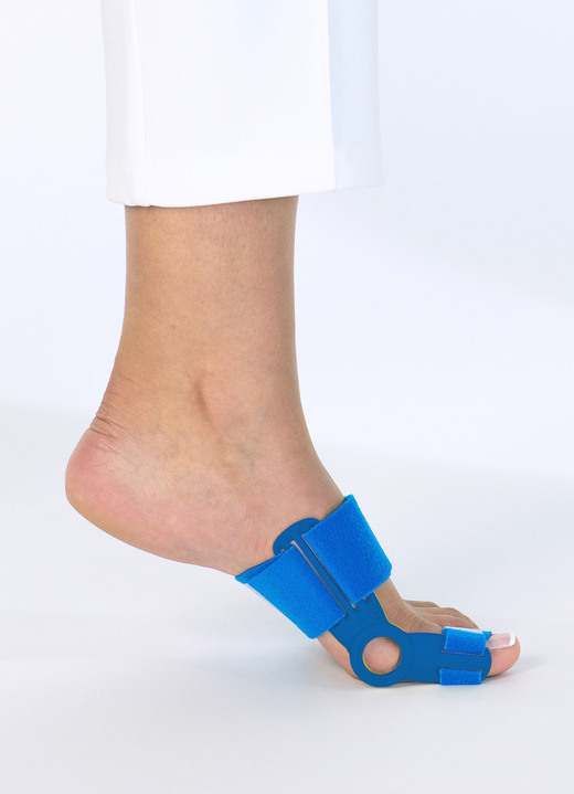 Gesunder Fuß - Hallux valgus-Schiene Slim Comfort von Hallufix, in Farbe BLAU Ansicht 2