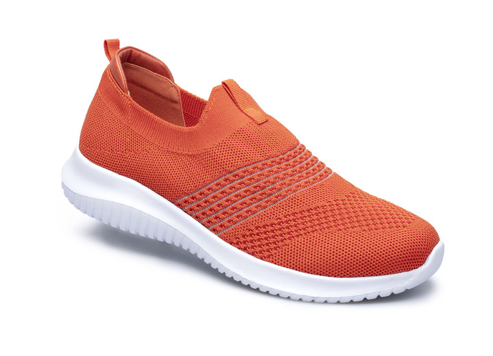 Halbschuhe - Federleichter Flexi-Damenschuh in Bequemweite G Ansicht 1 Halbschuhe - Federleichter Flexi-Damenschuh in Bequemweite G, in Größe 036 bis 042, in Farbe KORALLE Ansicht 1