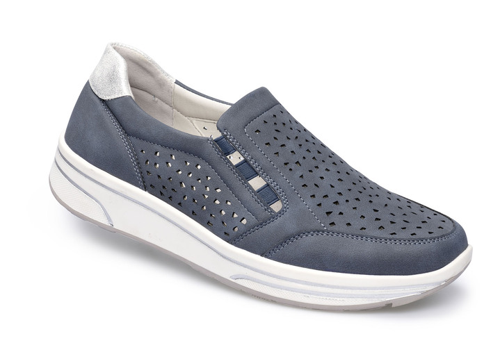 Halbschuhe - Bequemer Halbschuh mit Soft-Touch-Sohle Ansicht 1 Halbschuhe - Bequemer Halbschuh mit Soft-Touch-Sohle, in Größe 036 bis 041, in Farbe BLAU Ansicht 1