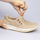 Halbschuhe - Bequemer Halbschuh mit Soft-Touch-Sohle – Farbe BEIGE – Ansicht 4 Halbschuhe - Bequemer Halbschuh mit Soft-Touch-Sohle, in Größe 036 bis 041, in Farbe BLAU – Farbe BEIGE – Ansicht 4