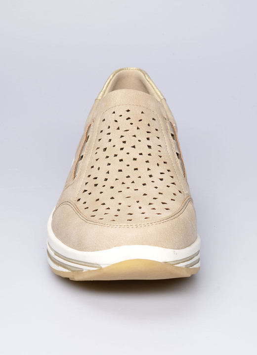 Halbschuhe - Bequemer Halbschuh mit Soft-Touch-Sohle Ansicht 3 Halbschuhe - Bequemer Halbschuh mit Soft-Touch-Sohle, in Größe 036 bis 041, in Farbe BLAU Ansicht 3