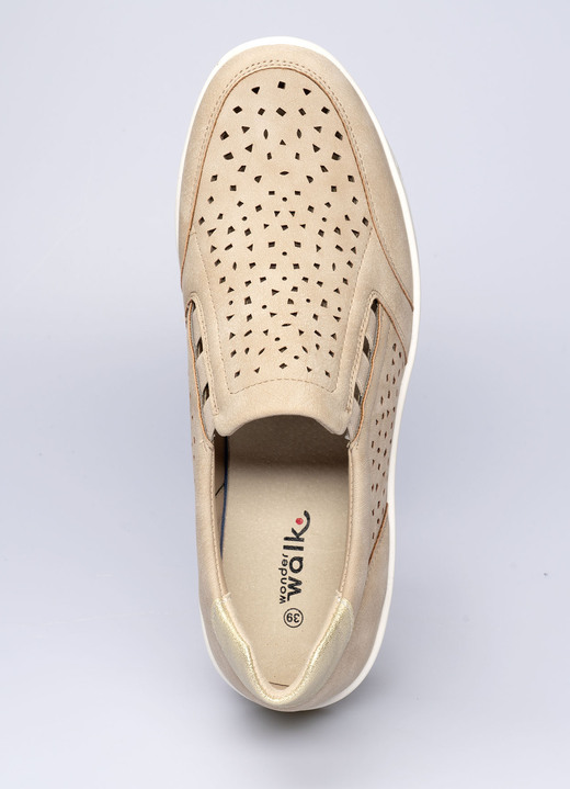 Halbschuhe - Bequemer Halbschuh mit Soft-Touch-Sohle Ansicht 4 Halbschuhe - Bequemer Halbschuh mit Soft-Touch-Sohle, in Größe 036 bis 041, in Farbe BLAU Ansicht 4