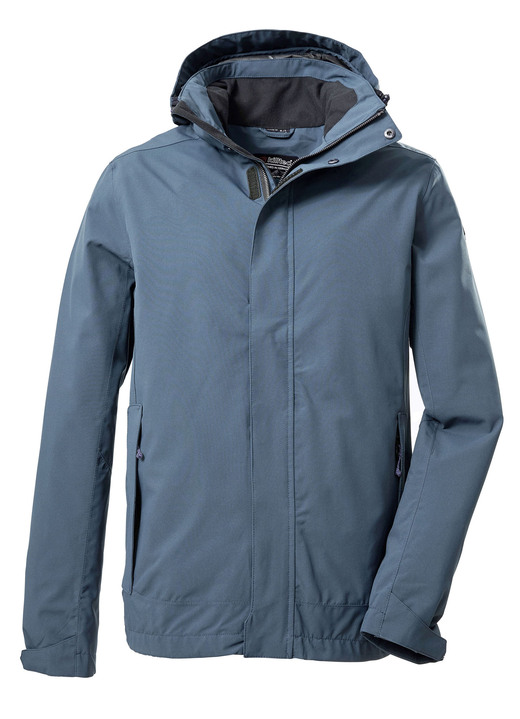Aktiv- und Sportmode - Herren-Funktionsjacke von Killtec, in Größe 48 (S) bis 64 (6XL), in Farbe STAHLBLAU Ansicht 1