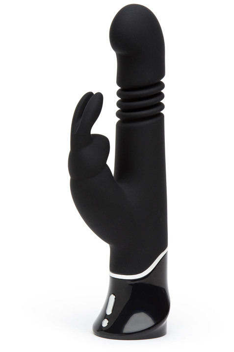 Erotik - Wasserdichtes Massagegerät mit Stoß- und Vibrationsfunktion, in Farbe SCHWARZ Ansicht 1