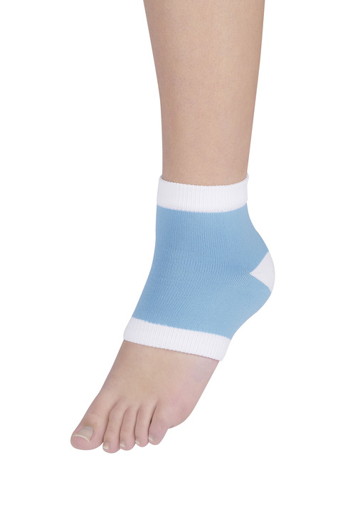 Schuheinlagen - Fersenschutzbandage, in Farbe BLAU-WEISS Ansicht 1