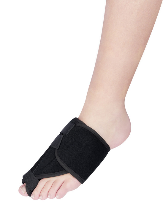 Schuheinlagen - Hallux valgus Soft Bandage, in Farbe SCHWARZ, in Ausführung rechter Fuß Ansicht 1